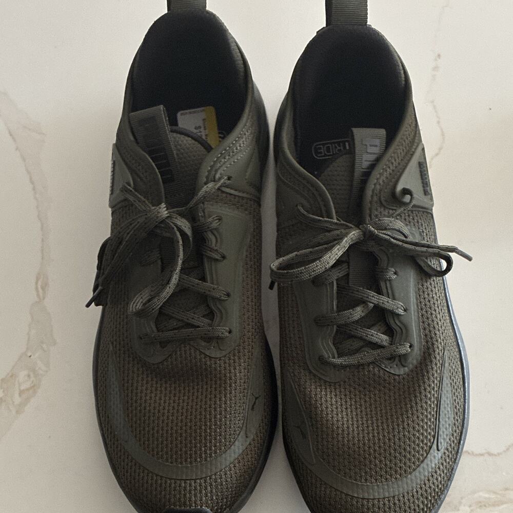 PUMA Cell Thrill Dash Athletic Running Shoes Men's Size 11 Olive Black 310168-08